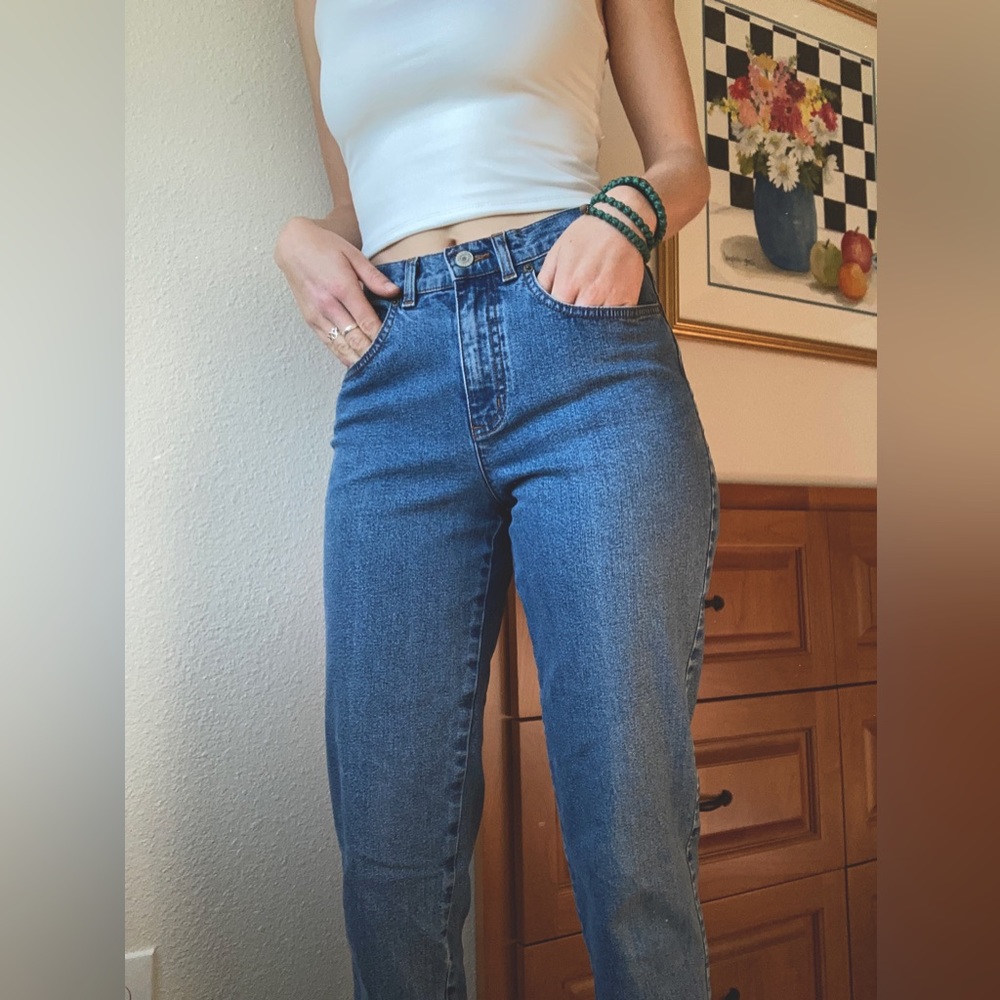 Mom jeans straight leg